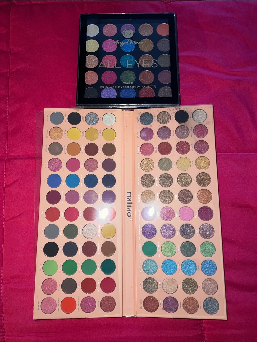 All Eyes Warm 28-Color Eyeshadow Palette - Pink Shades